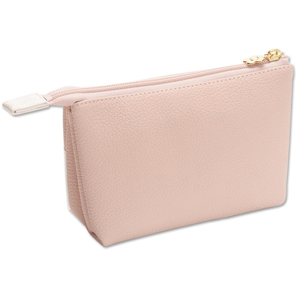 Rising Daisy Three Compartment Pouch Powder Pink