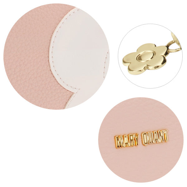 Rising Daisy Three Compartment Pouch Powder Pink