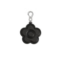 Daisy Mirror Bag Charm Black