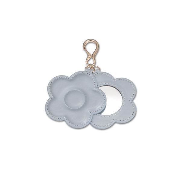Daisy Mirror Bag Charm Pale Blue