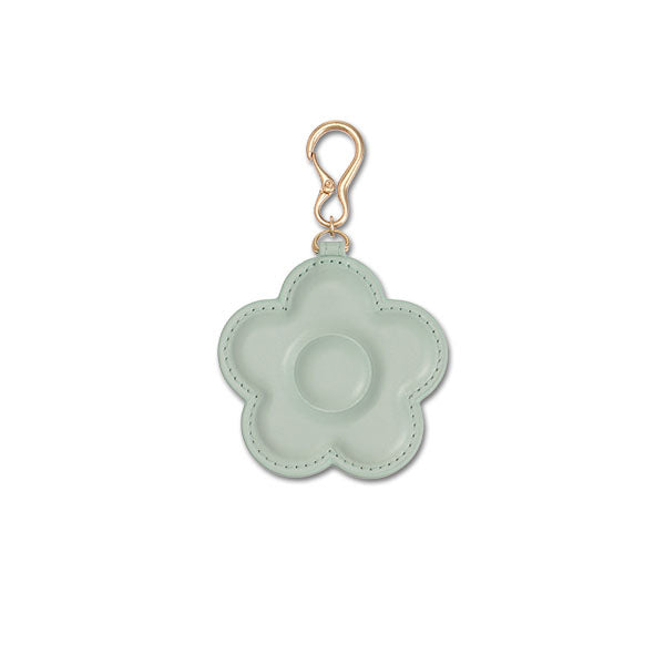 Daisy Mirror Bag Charm Pale Green
