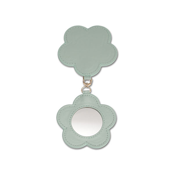 Daisy Mirror Bag Charm Pale Green