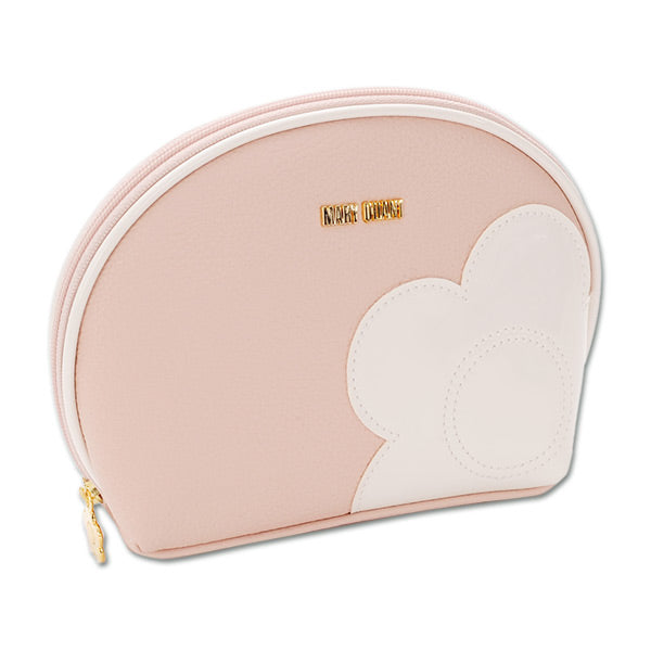 Rising Daisy Pouch Round Powder Pink