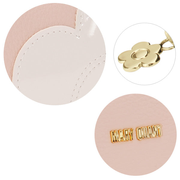 Rising Daisy Pouch Round Powder Pink