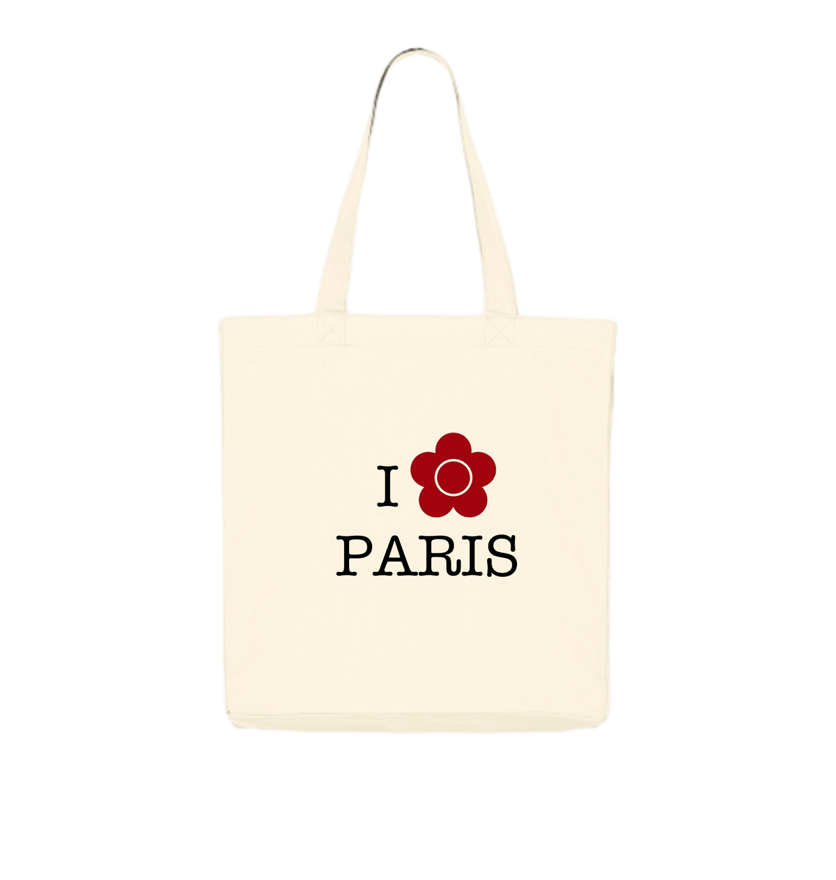 Cream Tote Bags Front
