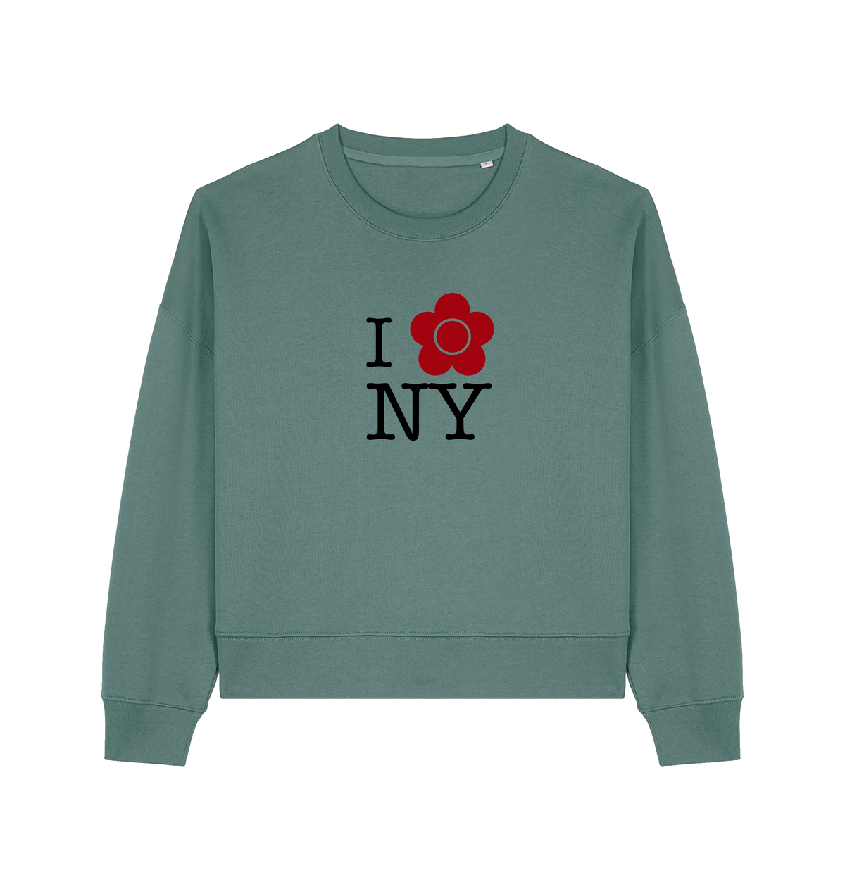 Green Bay Printed Sweater Front