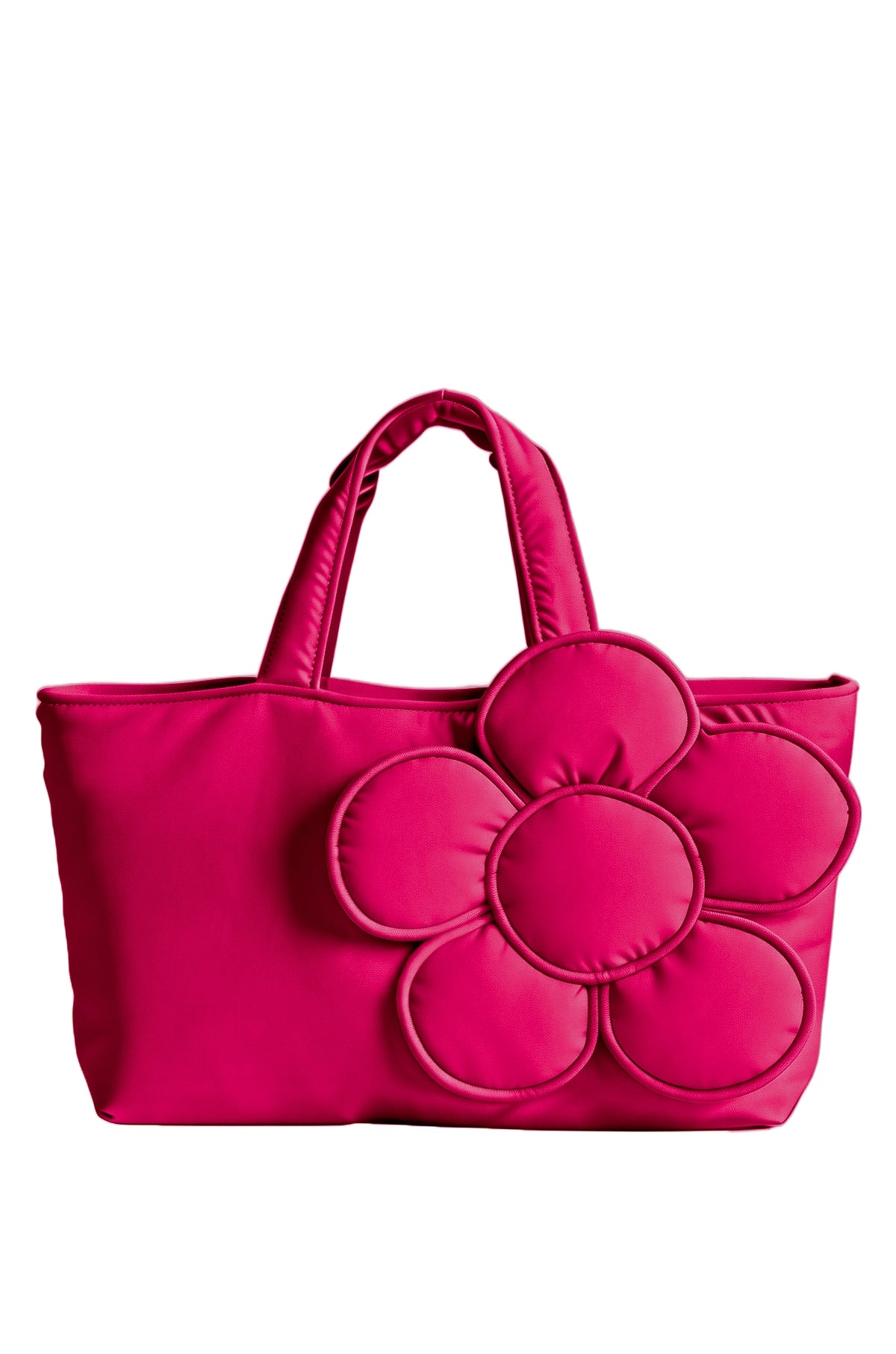 Blooming Daisy Tote Hot Pink