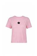 Icon Daisy Fitted T-shirt Pink
