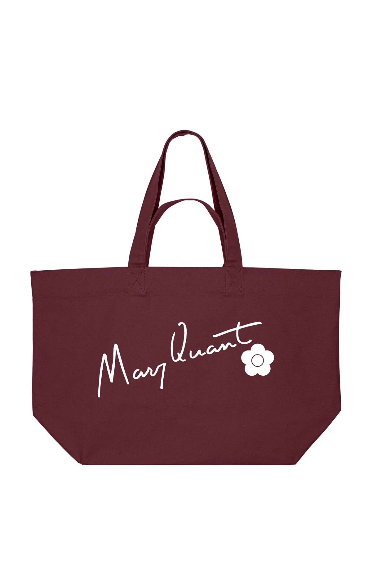 Signature Tote Burgundy