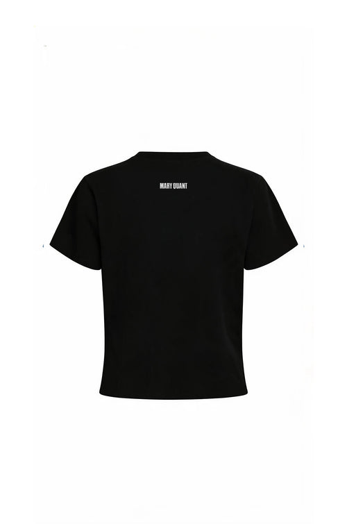 Icon Daisy Fitted T-shirt Black
