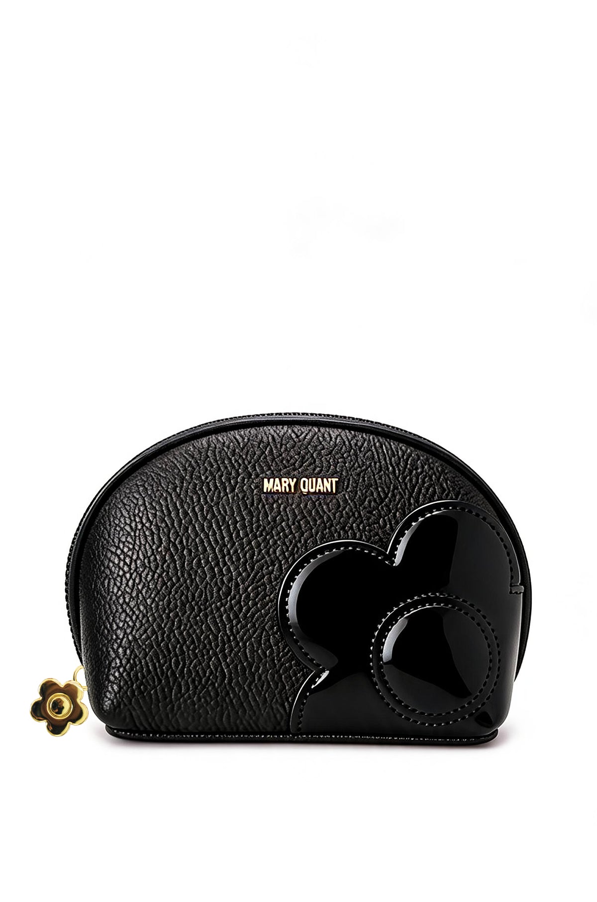 Rising Daisy Pouch Round Black