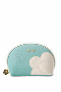 Rising Daisy Pouch Round Powder Blue