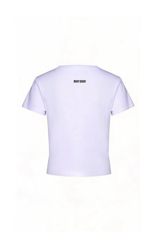 Icon Daisy Fitted T-shirt White