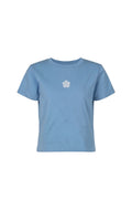 Icon Daisy Fitted T-shirt Blue