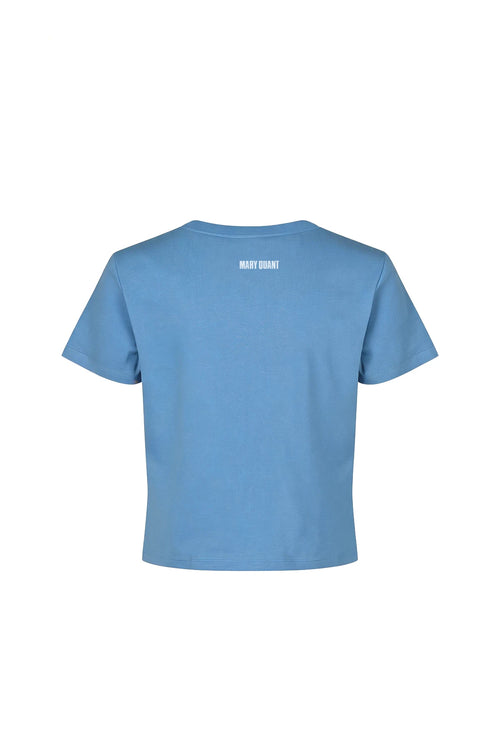 Icon Daisy Fitted T-shirt Blue