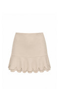 Petal Power Mini Skirt Biscuit