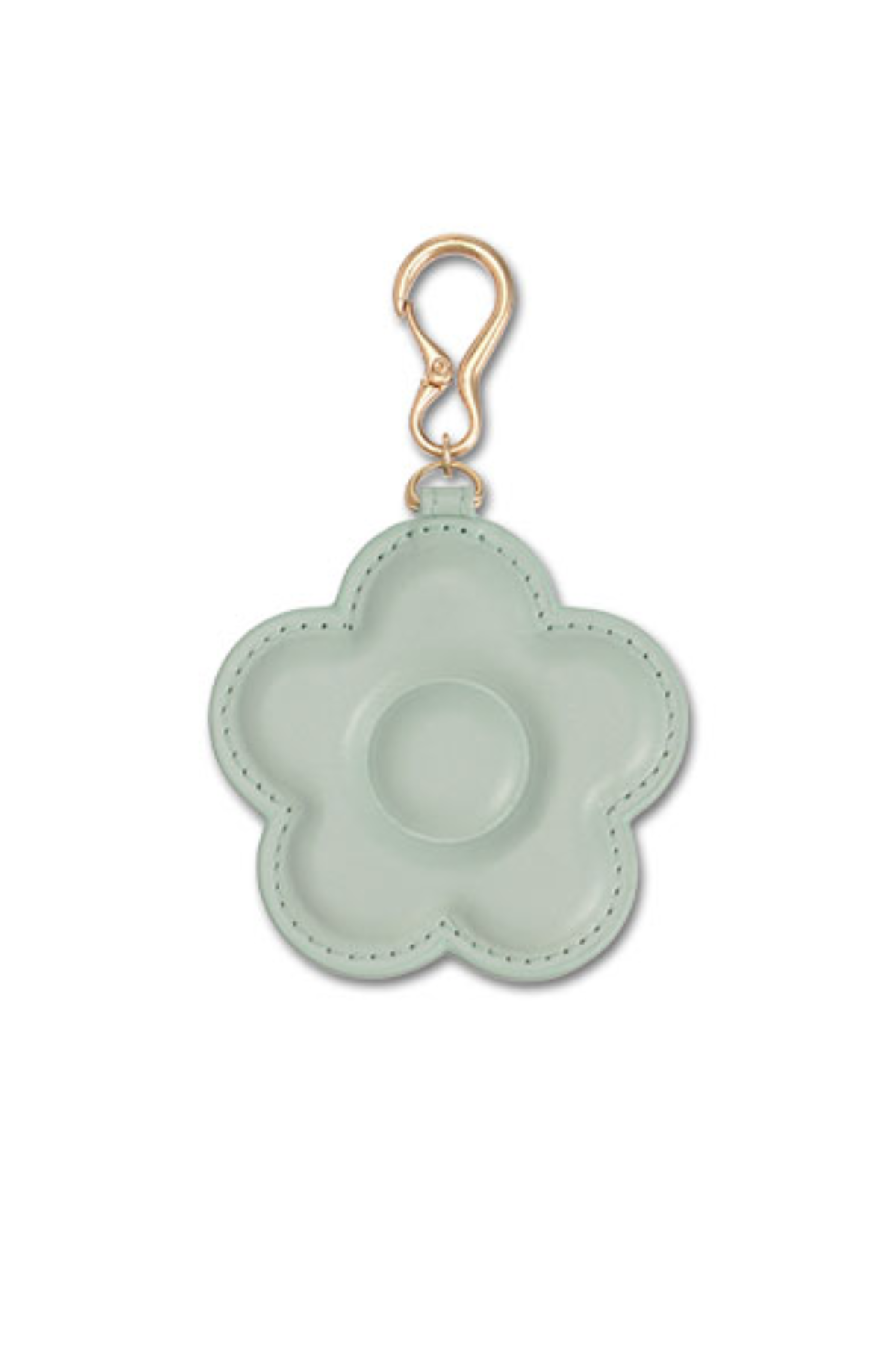 Daisy Mirror Bag Charm Pale Green