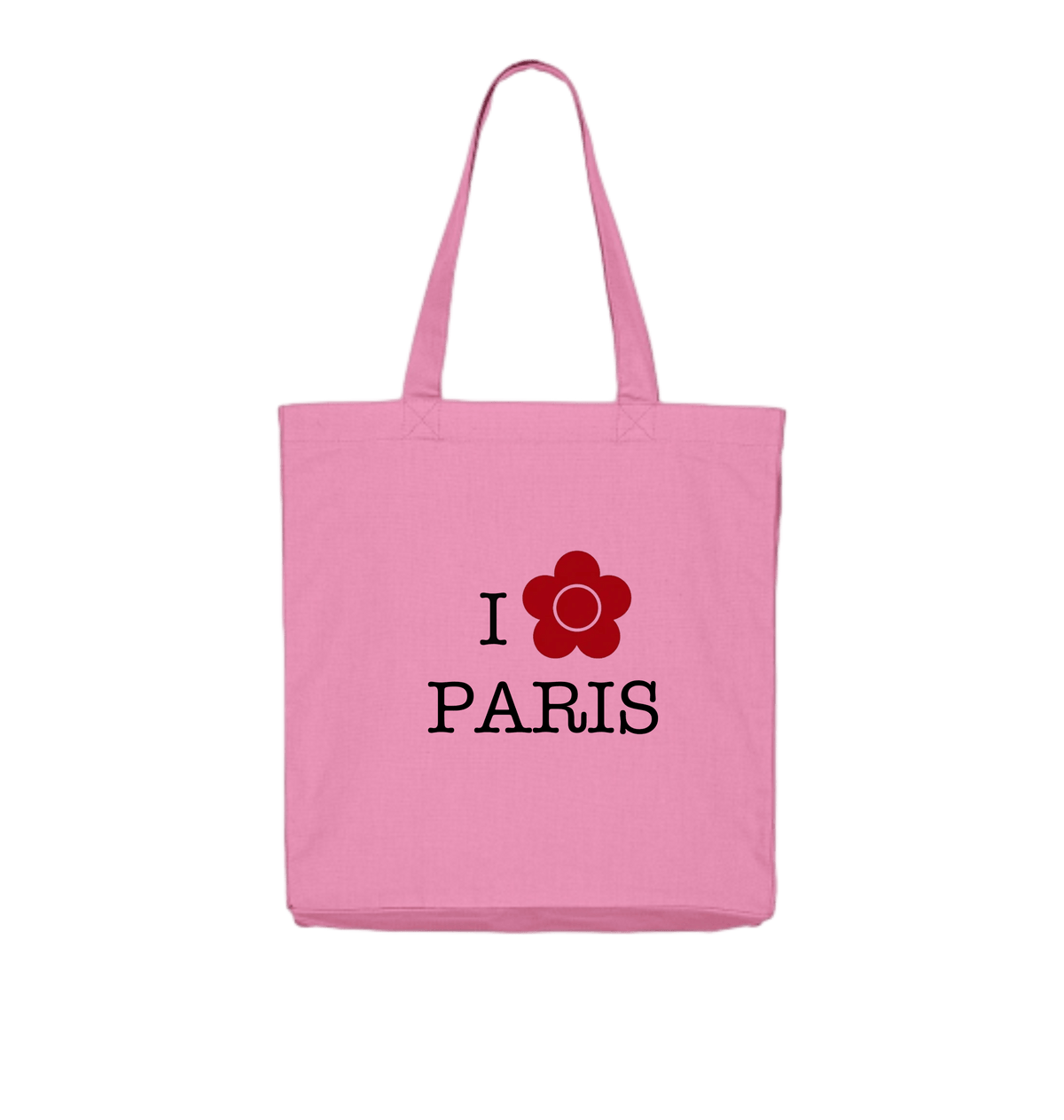 Bubble Pink Tote Bags Front