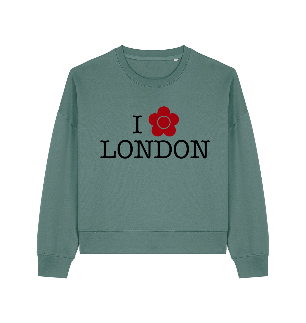 Green Bay Printed Sweater Front