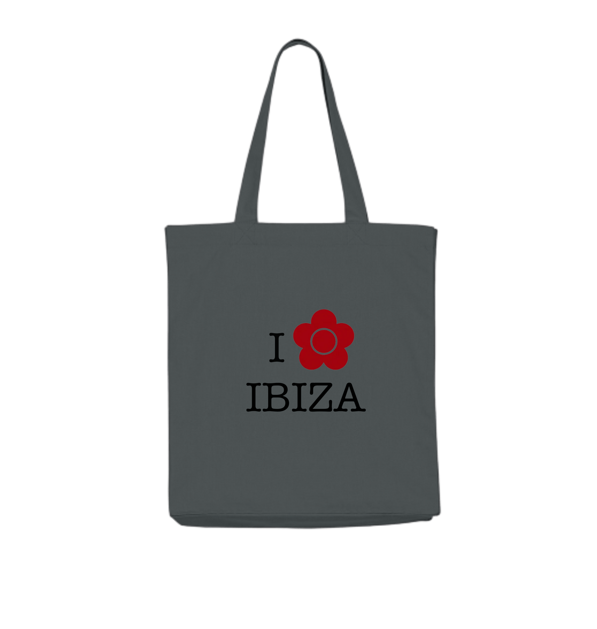 Anthracite Tote Bags Front