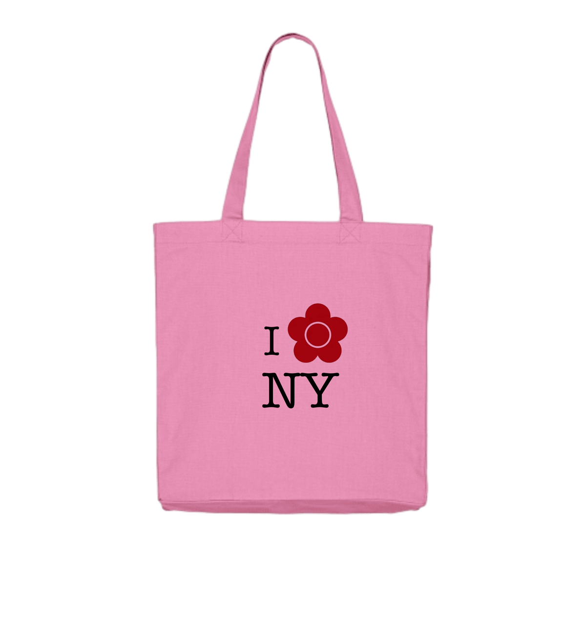Bubble Pink Tote Bags Front
