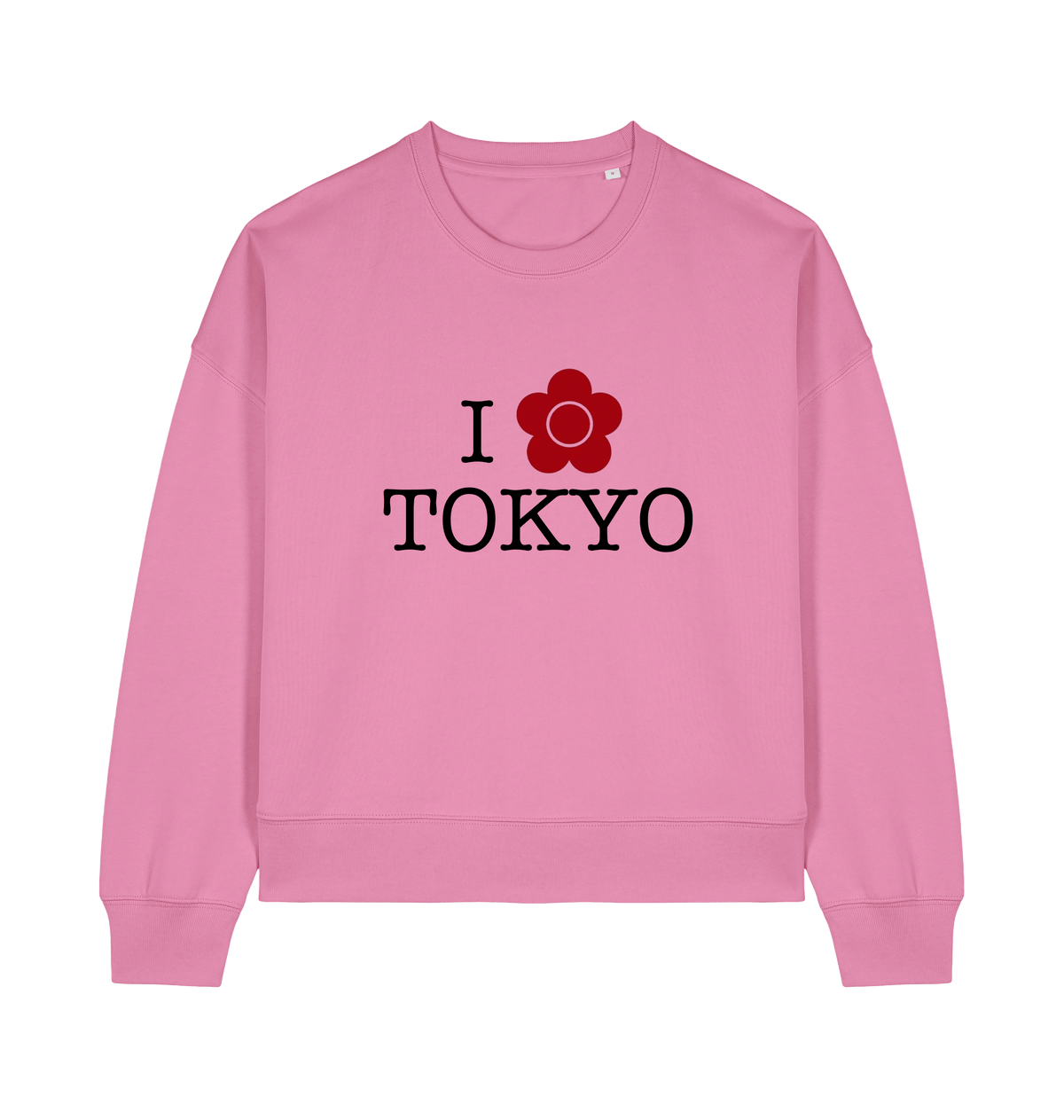 Bubble Pink Printed Sweater Front