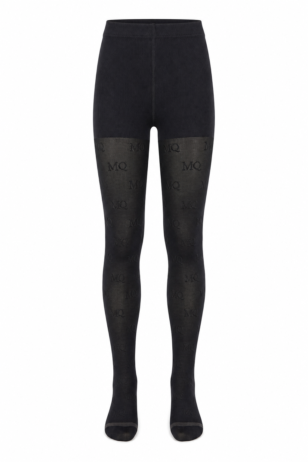 Daisy Sheer Lace Tights Black